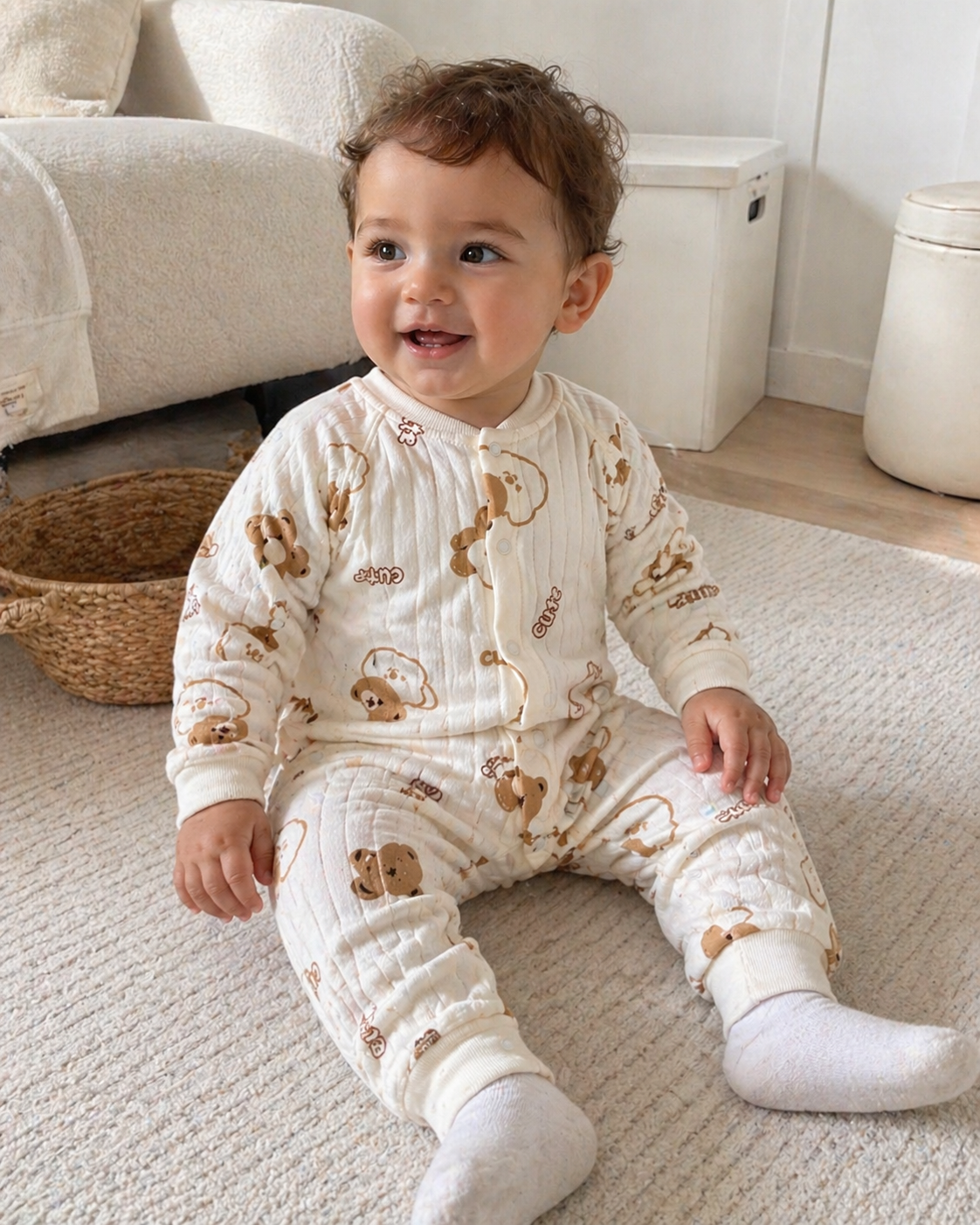 LumiBear™ Cozy Baby Romper Set