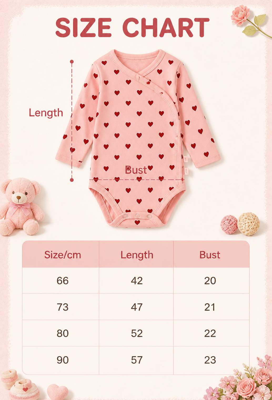 Pink SweetHearts Baby Collection