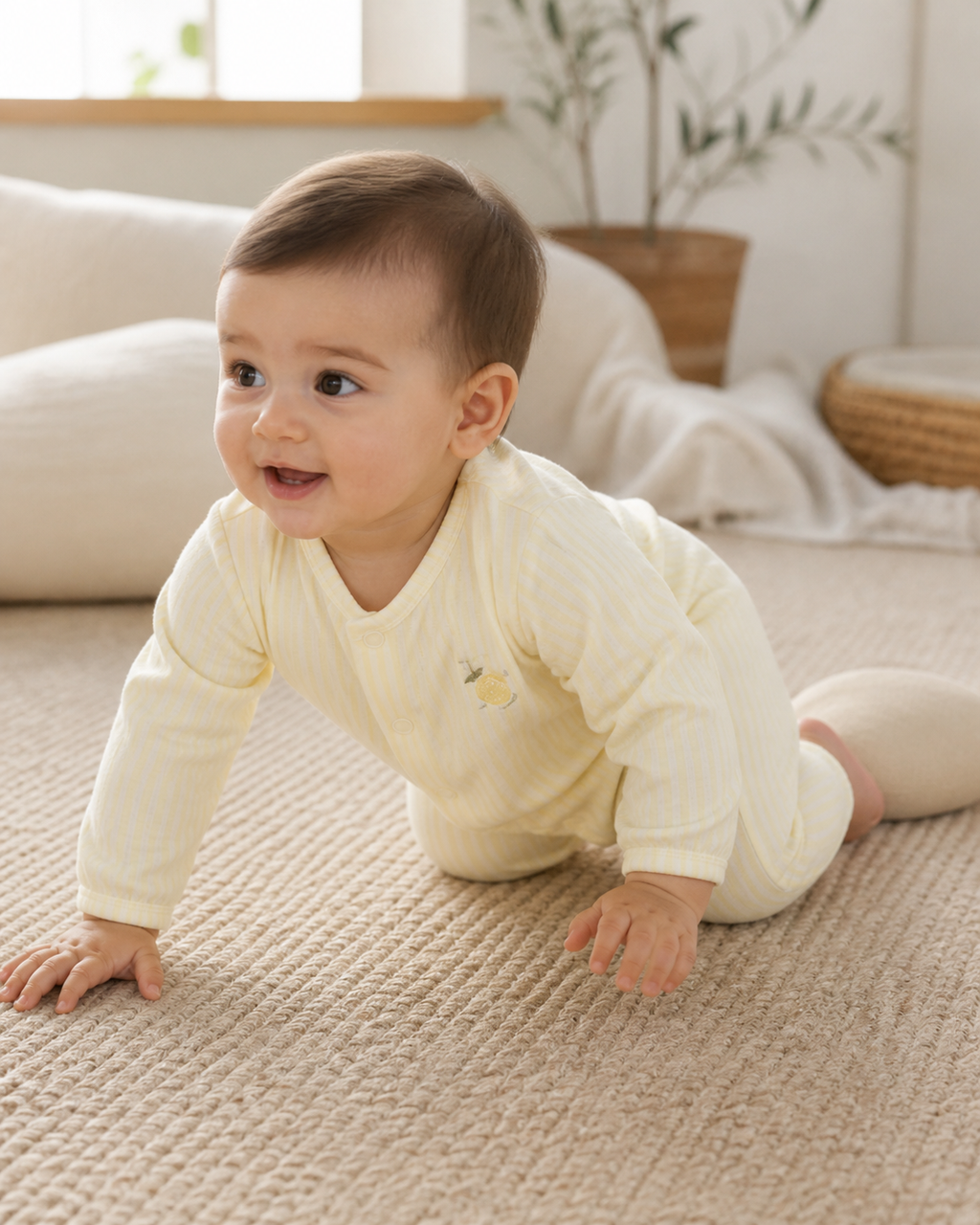 SunSnuggle Baby Romper ☀️