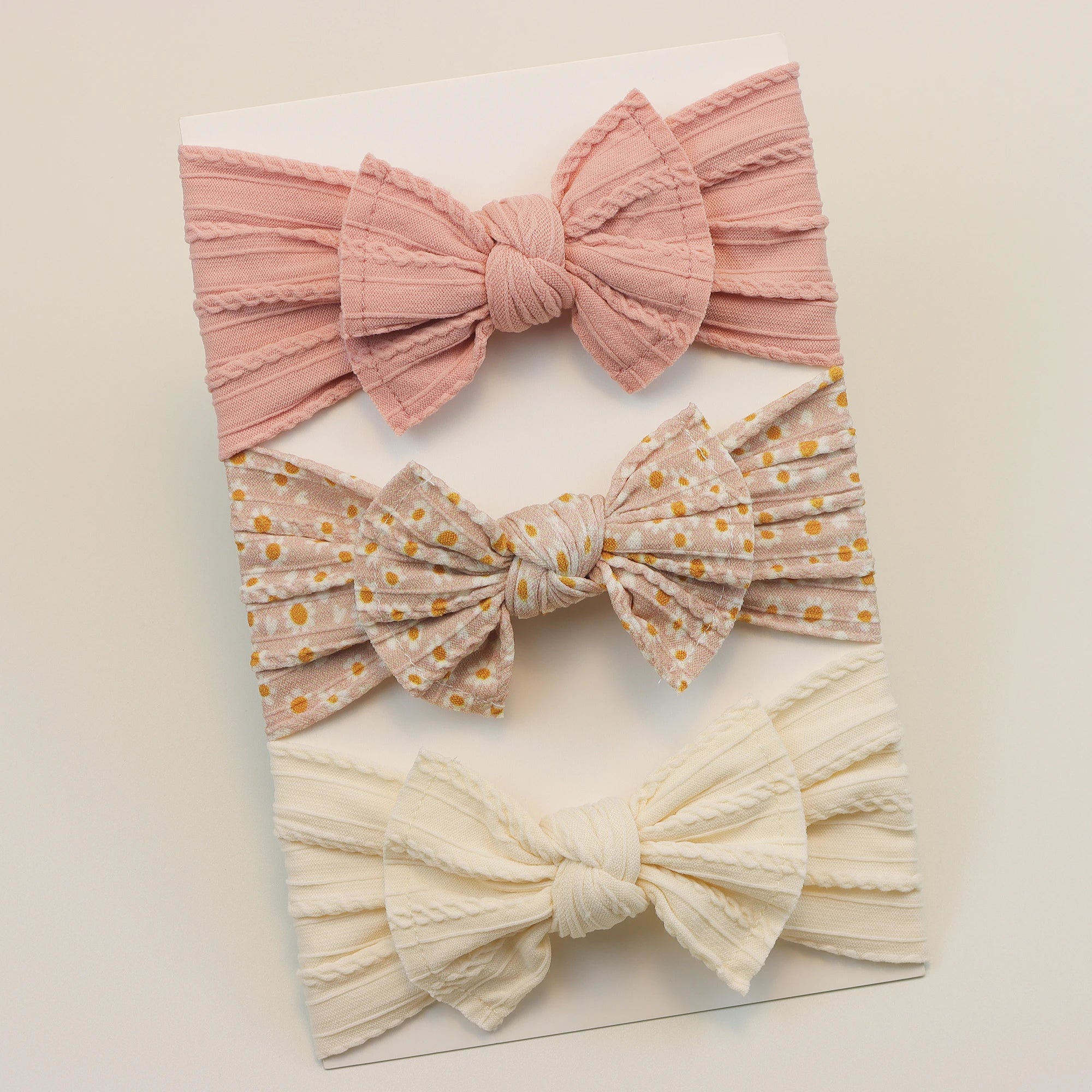 SweetBow™ Baby Headband Set (3-Pack)